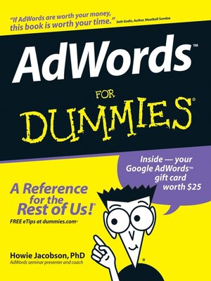 cover image of AdWords For Dummies